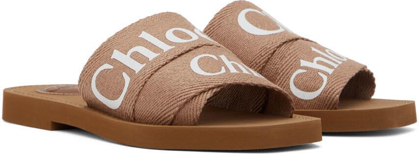Chloé Pink Woody Mules - Picture 2
