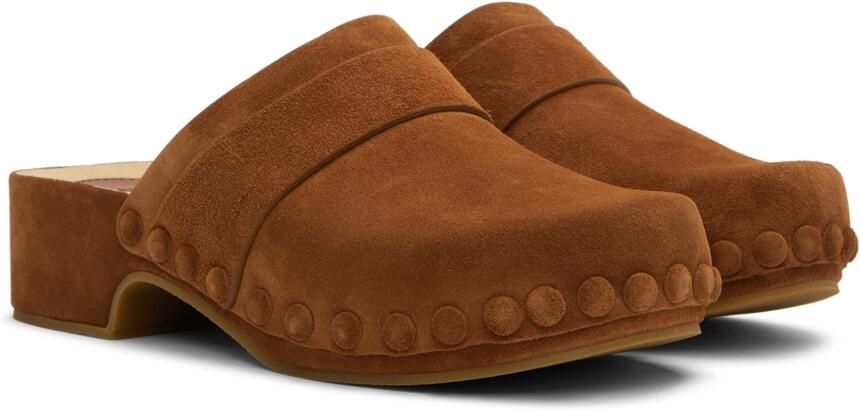 Chloé Tan Joy Clogs - Picture 2