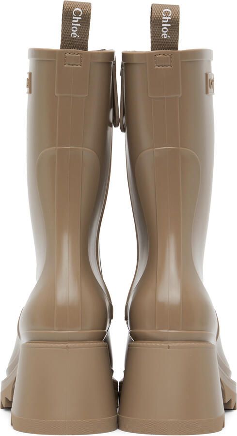 Chloé Taupe Betty Boots - Picture 5