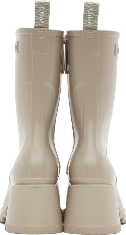 Chloé Taupe Betty Boots - Picture 5
