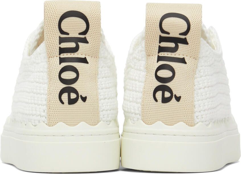 Chloé White Lauren Sneakers