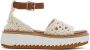 Chloé White Luccia Flat Sandals - Thumbnail 1