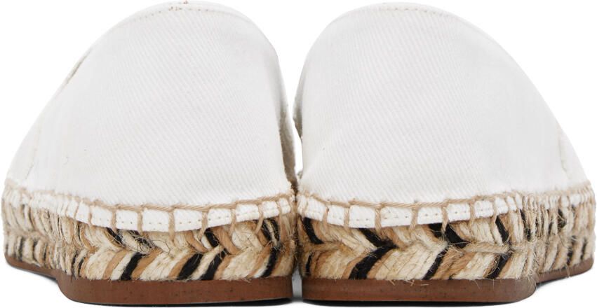 Chloé White Piia Espadrilles