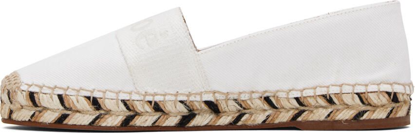 Chloé White Piia Espadrilles - Picture 3