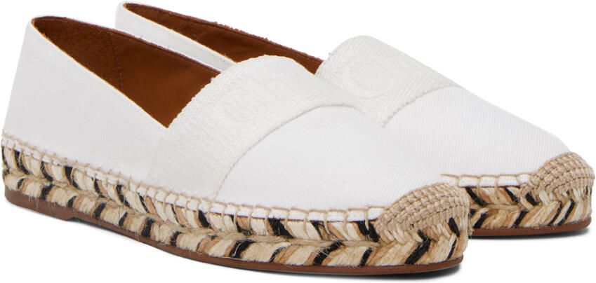 Chloé White Piia Espadrilles - Picture 2