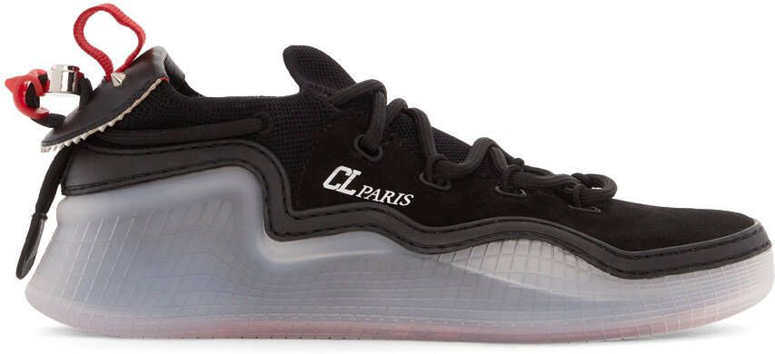 Christian Louboutin Black Arpoador Sneakers