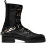 Christian Louboutin Black Horse Guarda Boots - Thumbnail 1