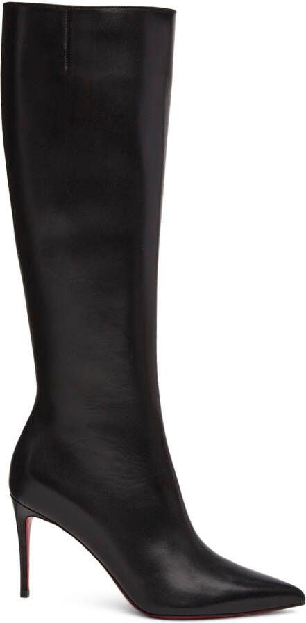Christian Louboutin Black Kate Botta 85mm Tall Boots