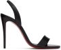 Christian Louboutin Black Marilyn 100 Heeled Sandals - Thumbnail 1