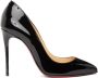 Christian Louboutin Black Patent Pigalle Follies 100 Heels - Thumbnail 1