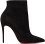 Christian Louboutin Black Suede So Kate 100 Boots - Thumbnail 1