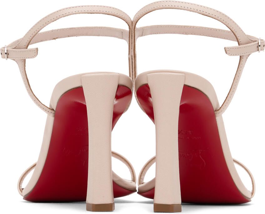 Christian Louboutin Beige Condora 85 Heeled Sandals
