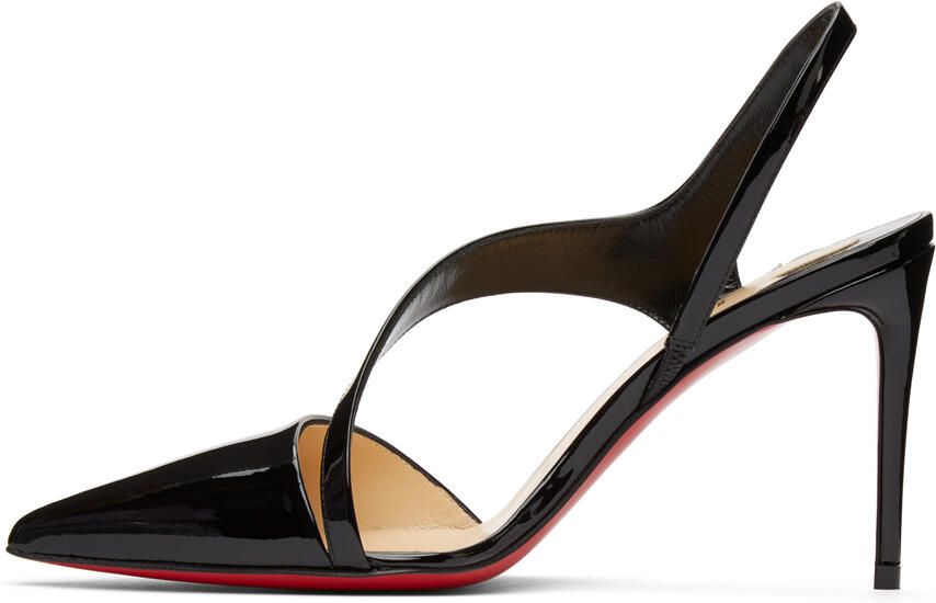 Christian Louboutin Black Brandina 85 Heels - Picture 2
