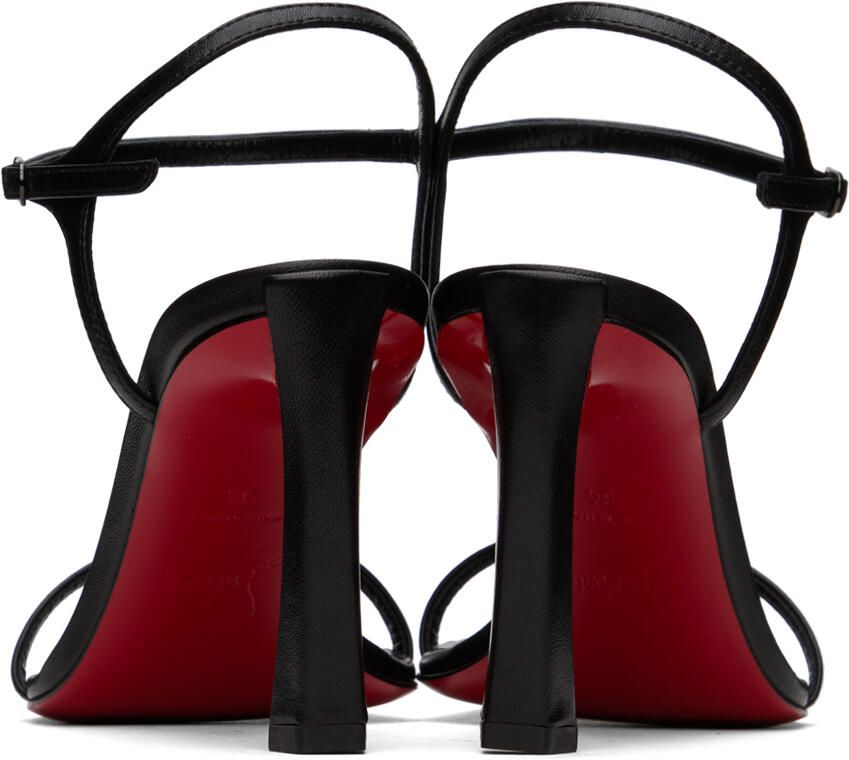 Christian Louboutin Black Condora 85 Heeled Sandals - Picture 1