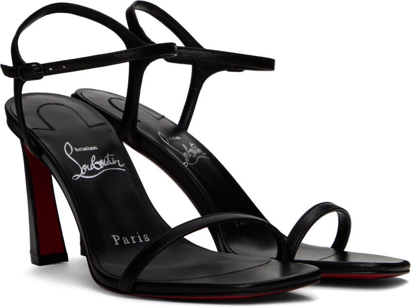 Christian Louboutin Black Condora 85 Heeled Sandals - Picture 2