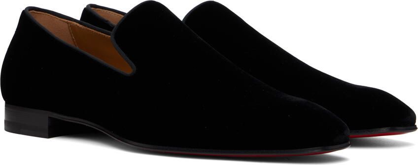 Christian Louboutin Black Dandelion Loafers