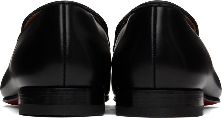 Christian Louboutin Black Dandelion Tassel Loafers