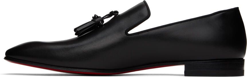 Christian Louboutin Black Dandelion Tassel Loafers - Picture 4