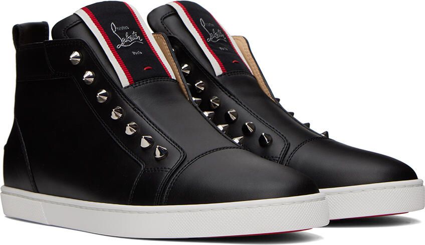 Christian Louboutin White F.A.V. Fique A Vontarde High Sneakers - Picture 4