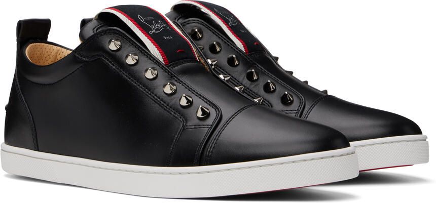 Christian Louboutin Black F.A.V. Fique A Vontade Sneakers - Picture 2