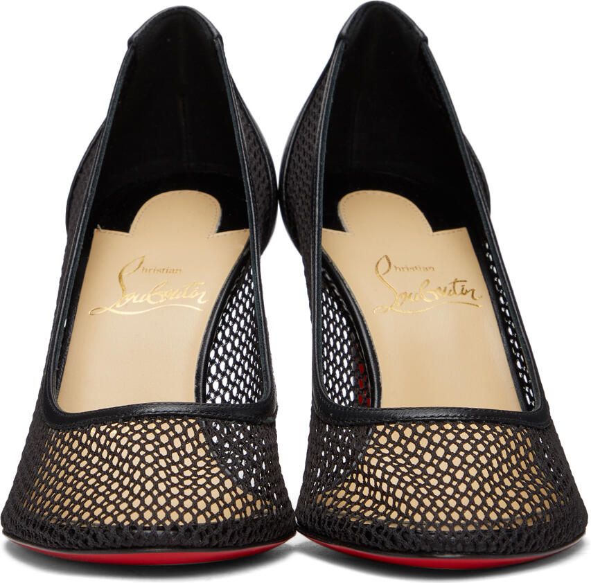 Christian Louboutin Black Filomena 85 Heels - Picture 2