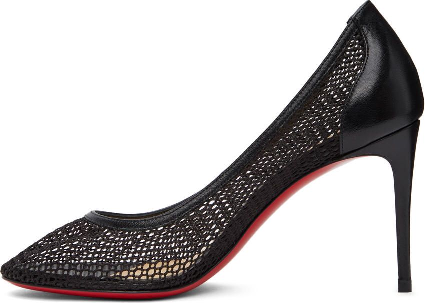 Christian Louboutin Black Filomena 85 Heels - Picture 3