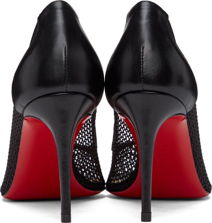 Christian Louboutin Black Filomena 85 Heels