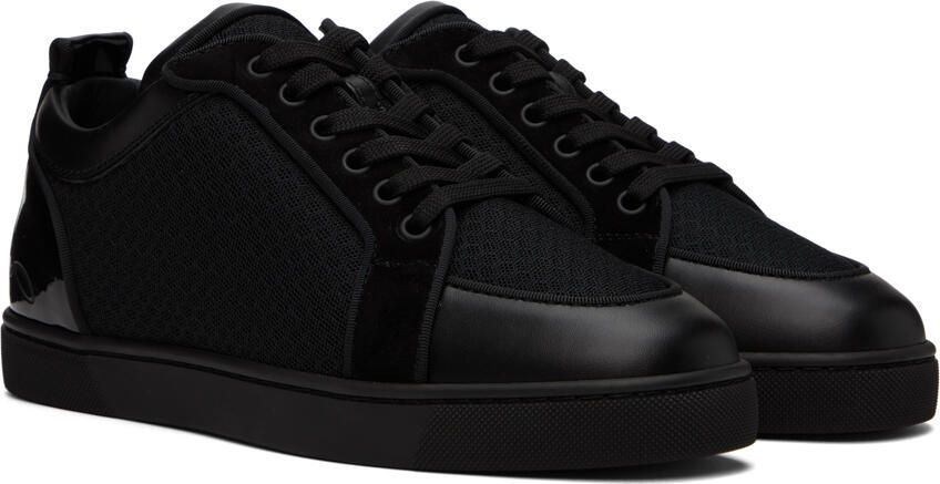 Christian Louboutin Black Fun Rantulow Sneakers - Picture 2