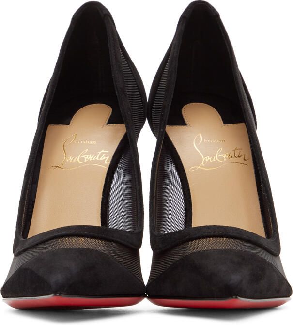 Christian Louboutin Black Galativi 100 Heels - Picture 3