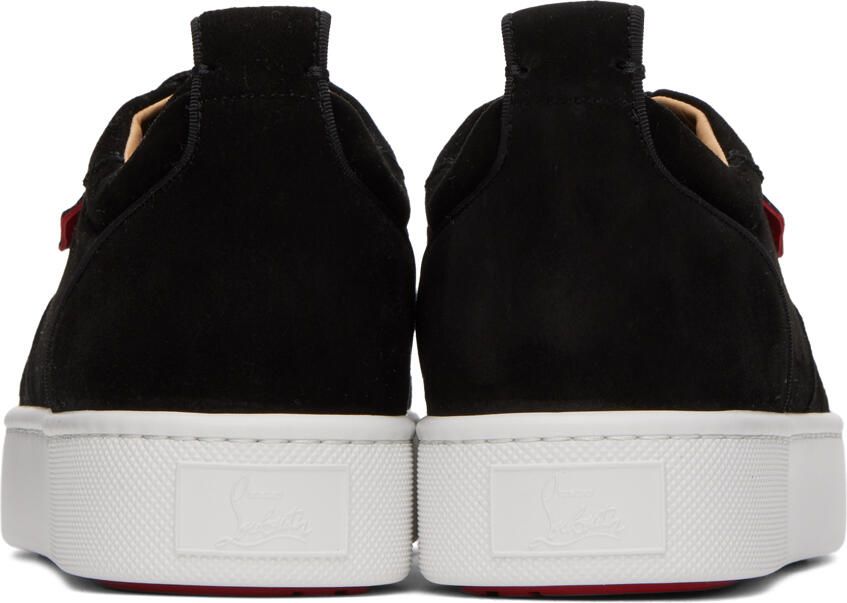 Christian Louboutin Black Happyrui Spikes Sneakers