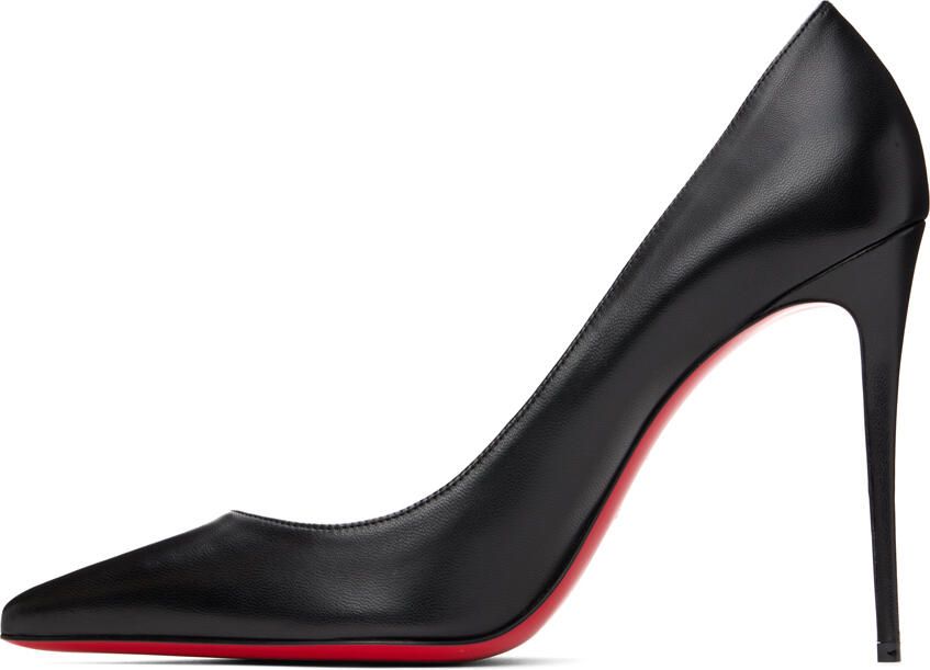 Christian Louboutin Black Kate 100 Heels - Picture 4