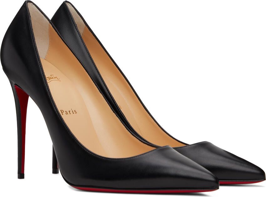 Christian Louboutin Black Kate 100 Heels - Picture 3