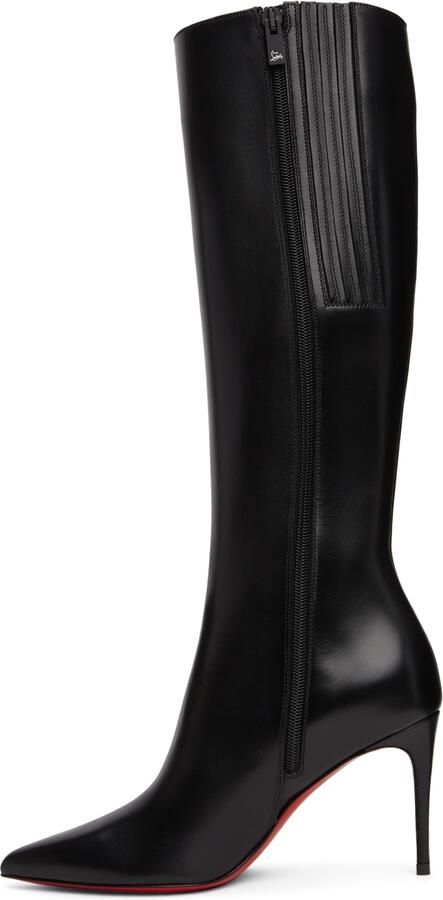 Christian Louboutin Black Kate Botta 85mm Tall Boots - Picture 2
