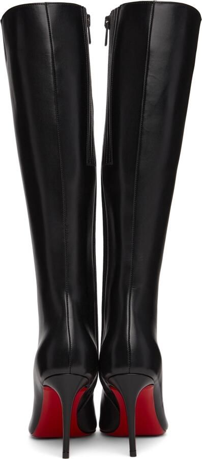 Christian Louboutin Black Kate Botta 85mm Tall Boots - Picture 3