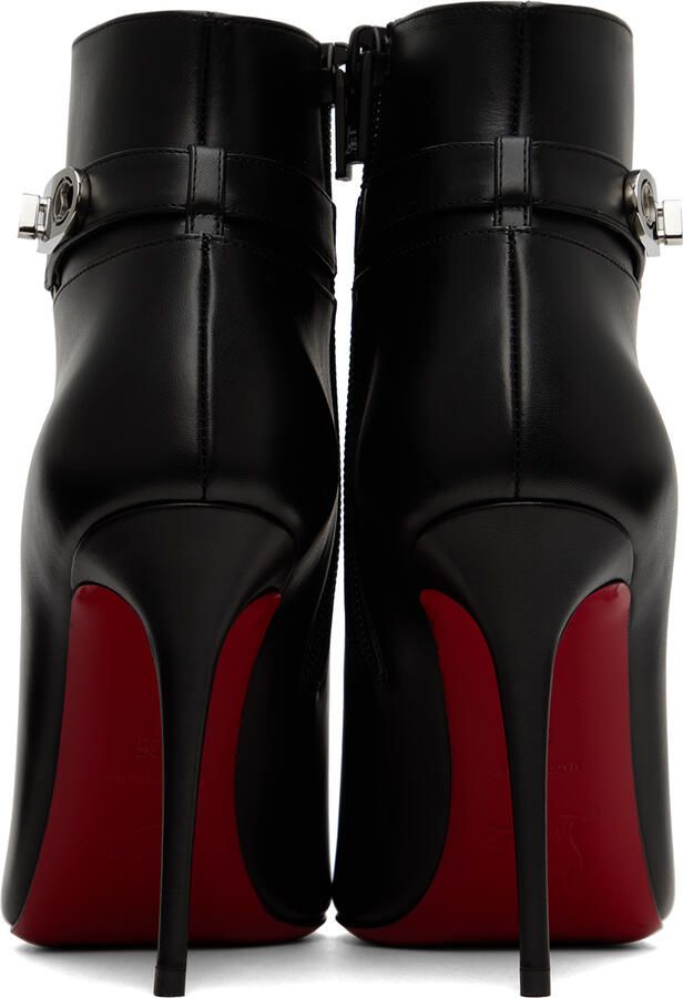 Christian Louboutin Black Lock So Kate 100 Boots - Picture 5