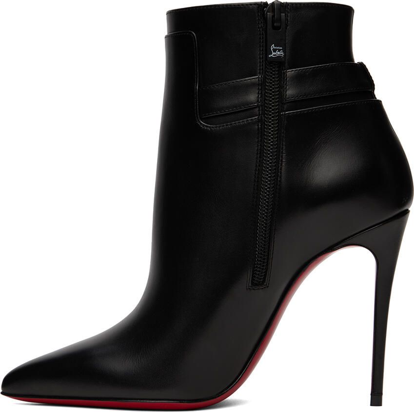 Christian Louboutin Black Lock So Kate 100 Boots - Picture 3