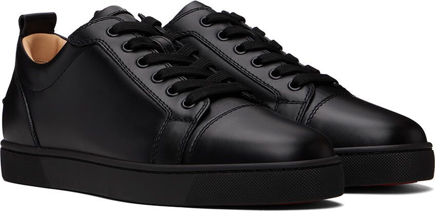 Christian Louboutin Black Louis Junior Low-Top Sneakers - Picture 2