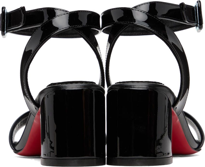 Christian Louboutin Black Miss Sabina 55 Heeled Sandals