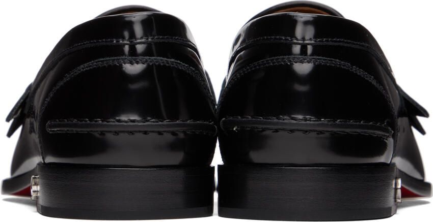 Christian Louboutin Black No Penny Loafers