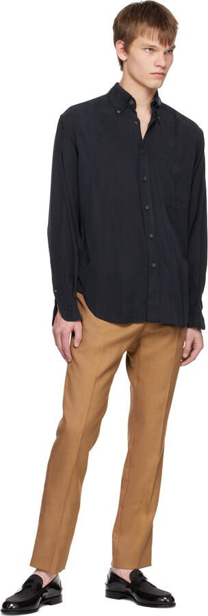 Christian Louboutin Black No Penny Loafers - Picture 3