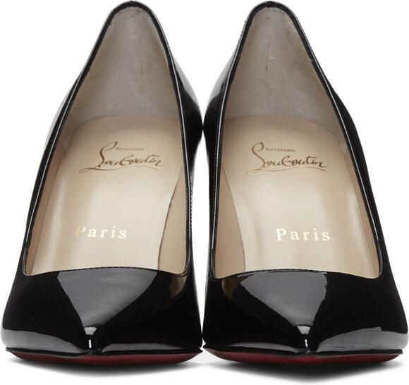 Christian Louboutin Black Patent Kate 85 Heels - Picture 2