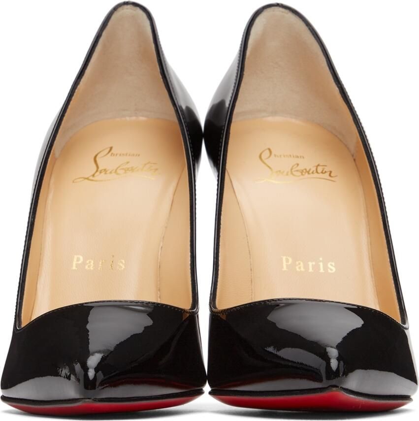Christian Louboutin Black Pigalle Follies 100mm Heels