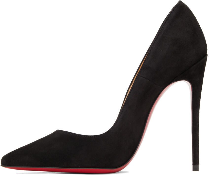 Christian Louboutin Black Suede So Kate 120 Heels - Picture 2