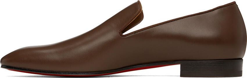 Christian Louboutin Brown Dandelion Loafers - Picture 6