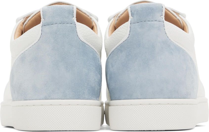 Christian Louboutin Gray & Blue Rantulow Sneakers