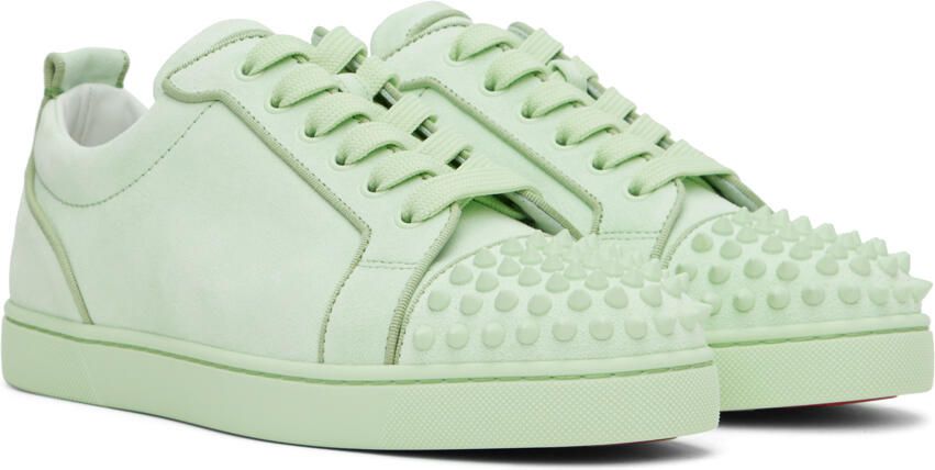Christian Louboutin Green Louis Junior Sneakers - Picture 2