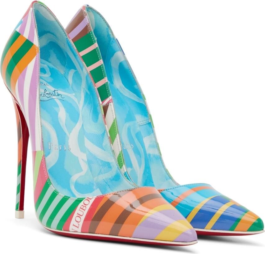 Christian Louboutin Multicolor So Kate 120 Heels