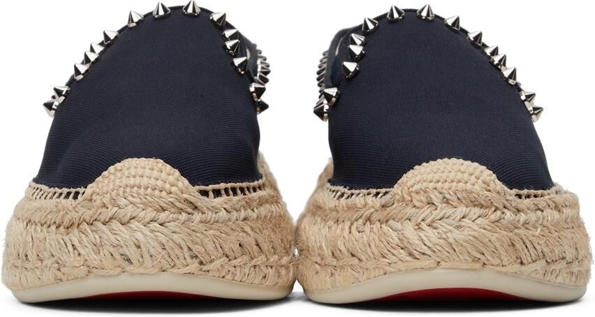 Christian Louboutin Navy Espaboat Espadrilles - Picture 3