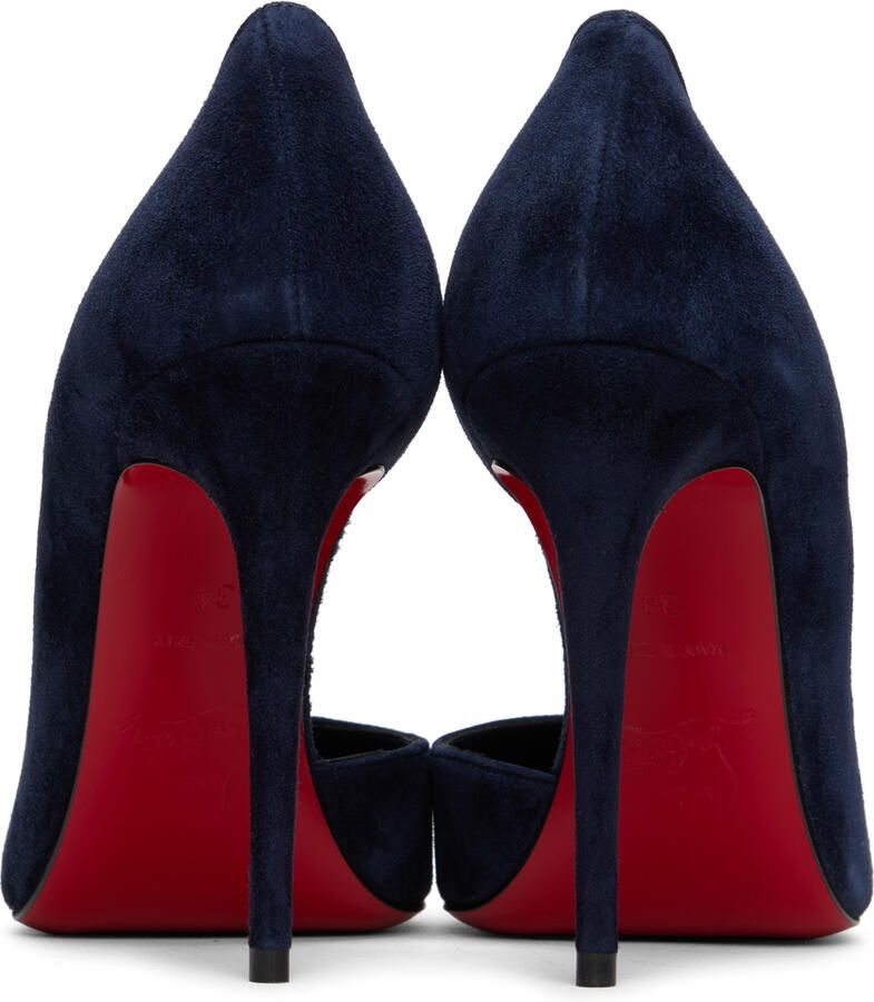 Christian Louboutin Navy Iriza Heels