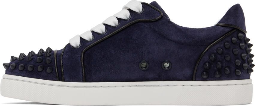 Christian Louboutin Navy Vieira 2 Sneakers - Picture 3
